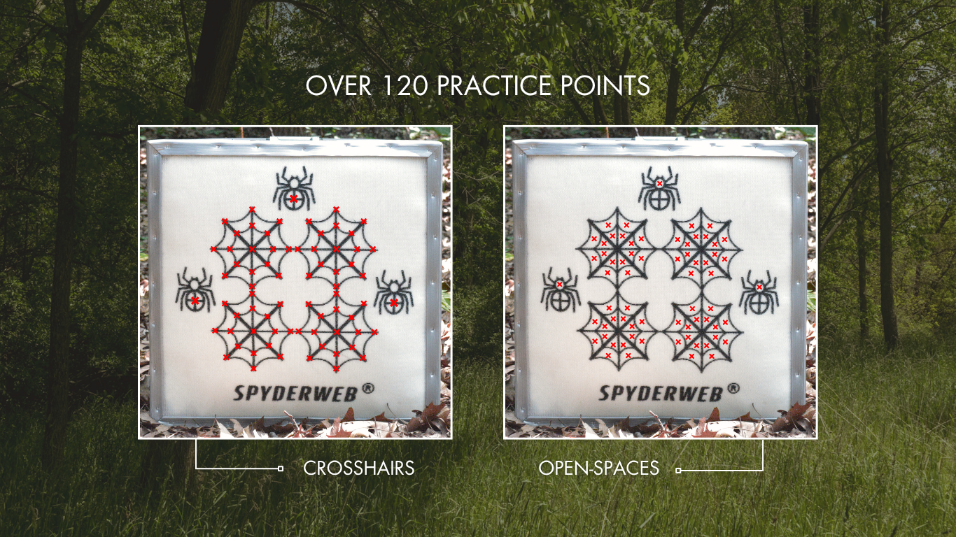 Archery Target SpyderWeb Aiming Points