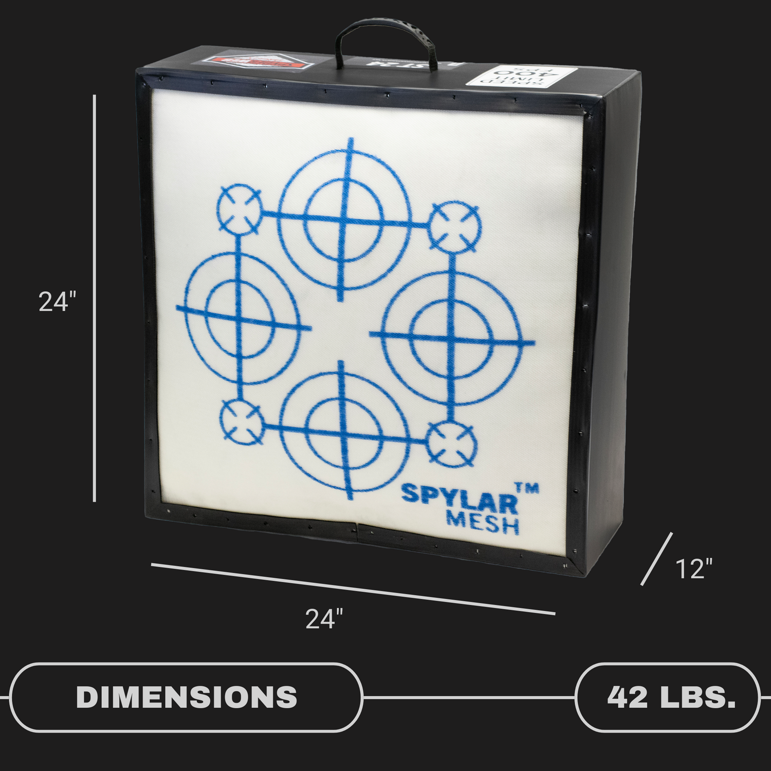 ST24 Archery Plus Crossbow Target Size and Dimensions