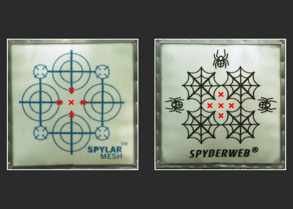 SpyderWeb Long Range Aiming Points Locations