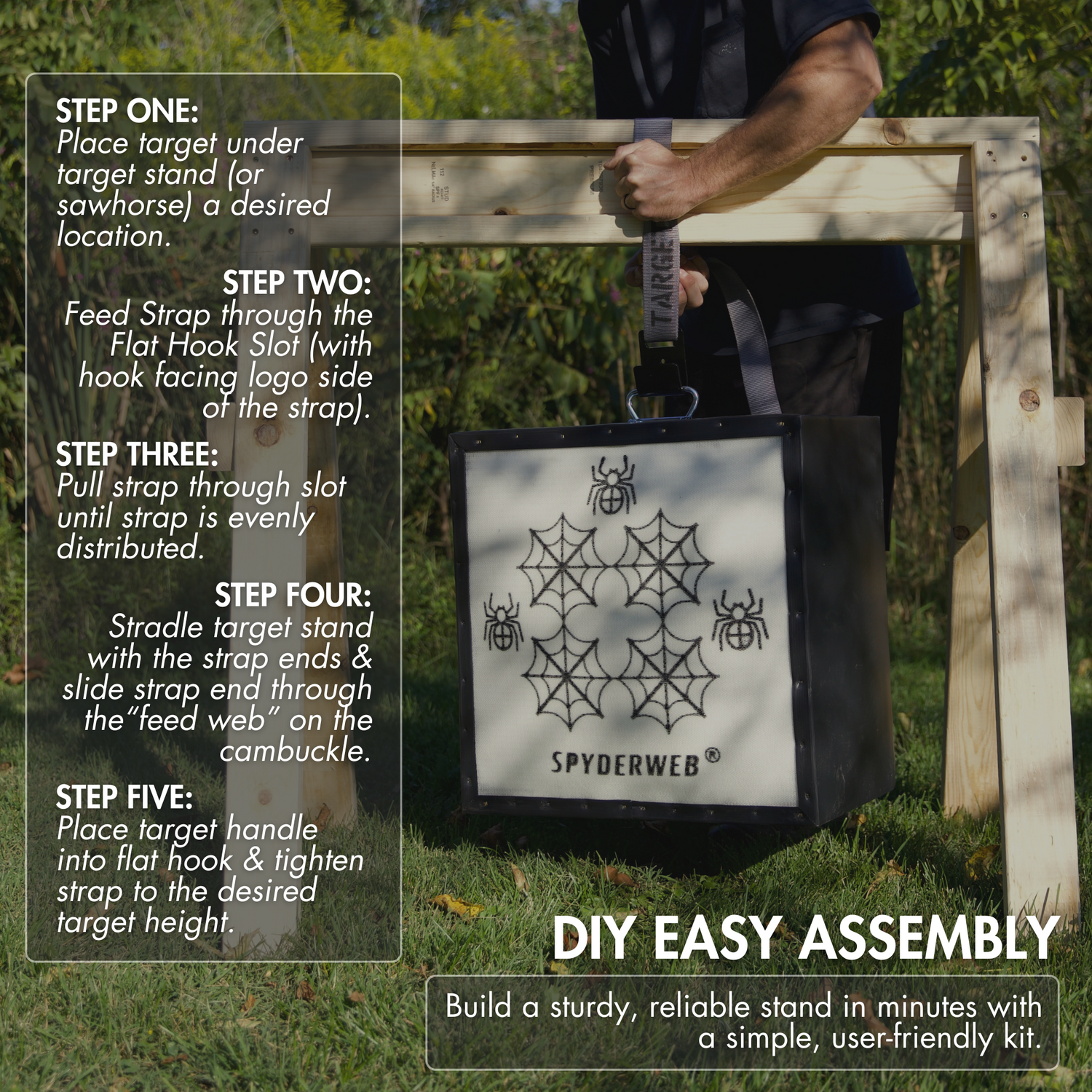 Archery Target Stand DIY Kit – Boosted Shooting Experience