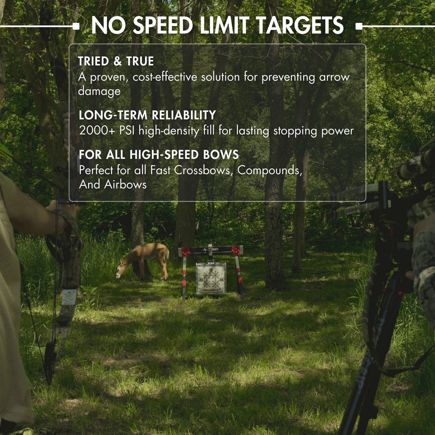 24XL No Speed Limit Target – Self-Healing Spylar™ and Easy Arrow Pull
