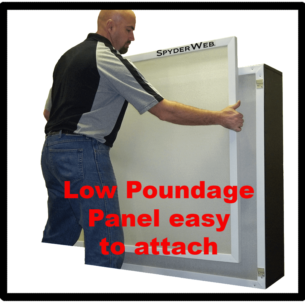 Low Poundage Panel easy to attach