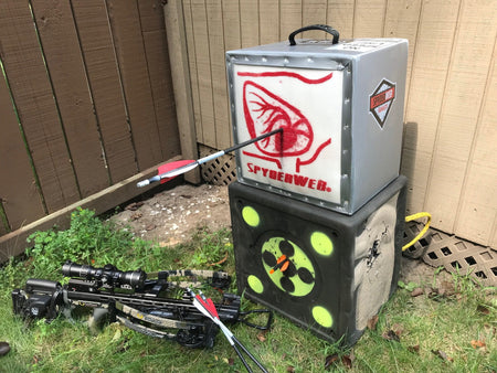SpyderWeb Targets Saves Your Crossbow Bolts