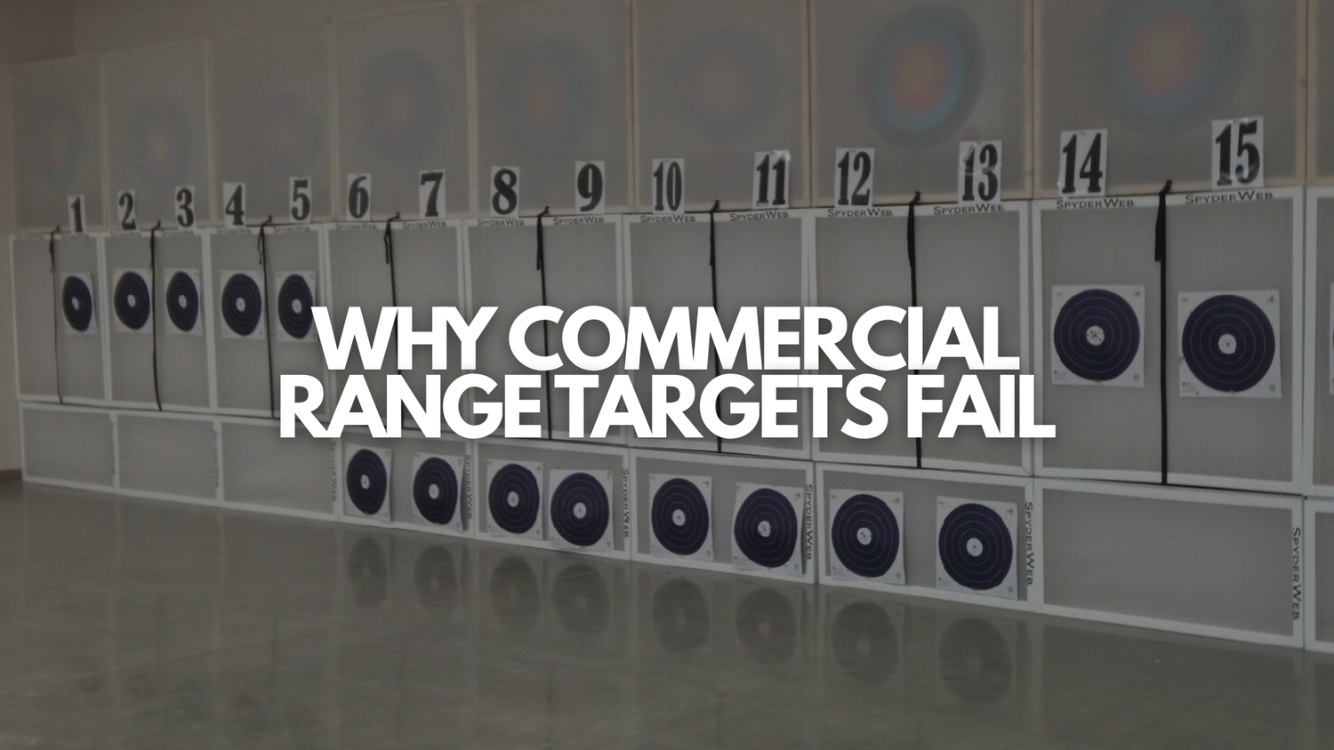 Why Commercial Archery Range Targets Fail (And the High-Volume Solution)