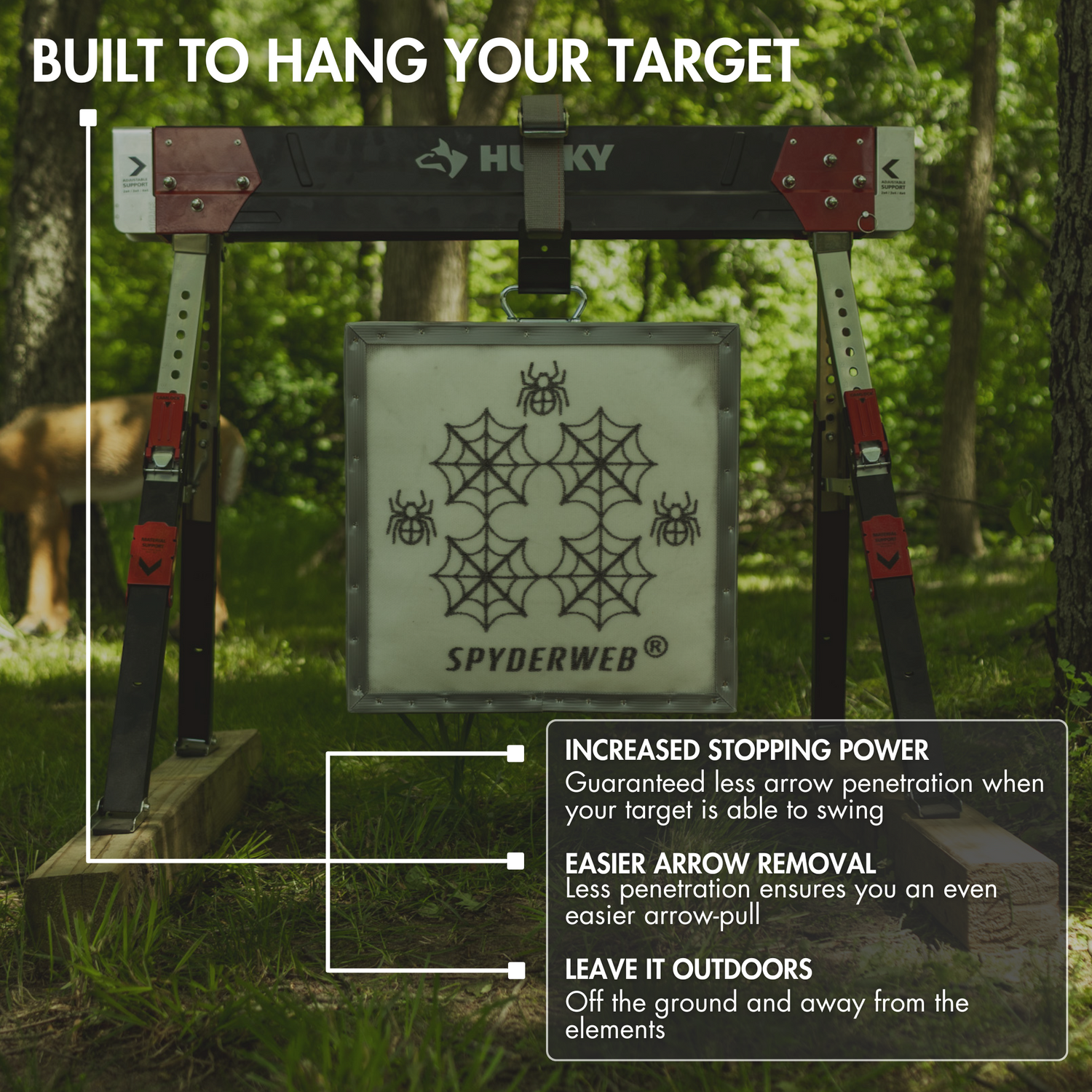 20XL No Speed Limit Target – Easy Arrow Pull and Self-Healing Spylar™