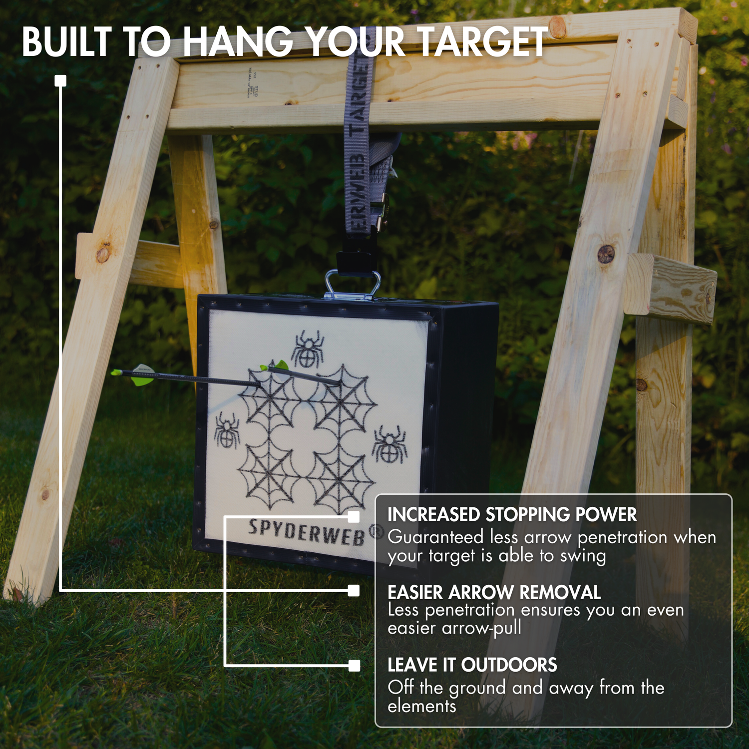 18XL No Speed Limit Target – Self-Healing Spylar™ with Easy Arrow Pull