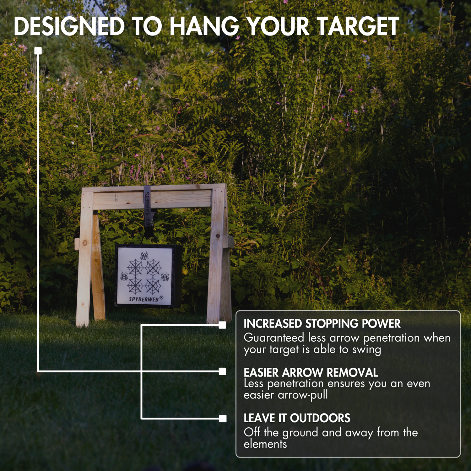 ST 18 Archery & Crossbow Target-400 FPS-Self-Healing Spylar™ Easy Arrow Pull