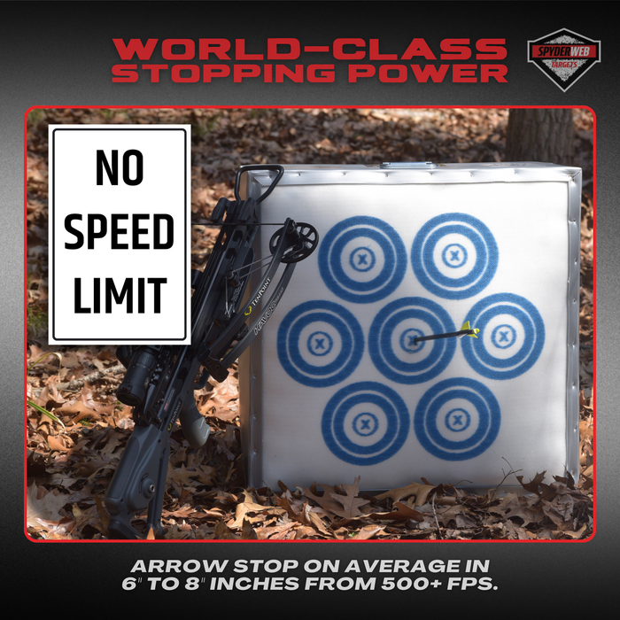 Archery Target ST 24 XL-No Speed Limit | SpyderWeb Targets