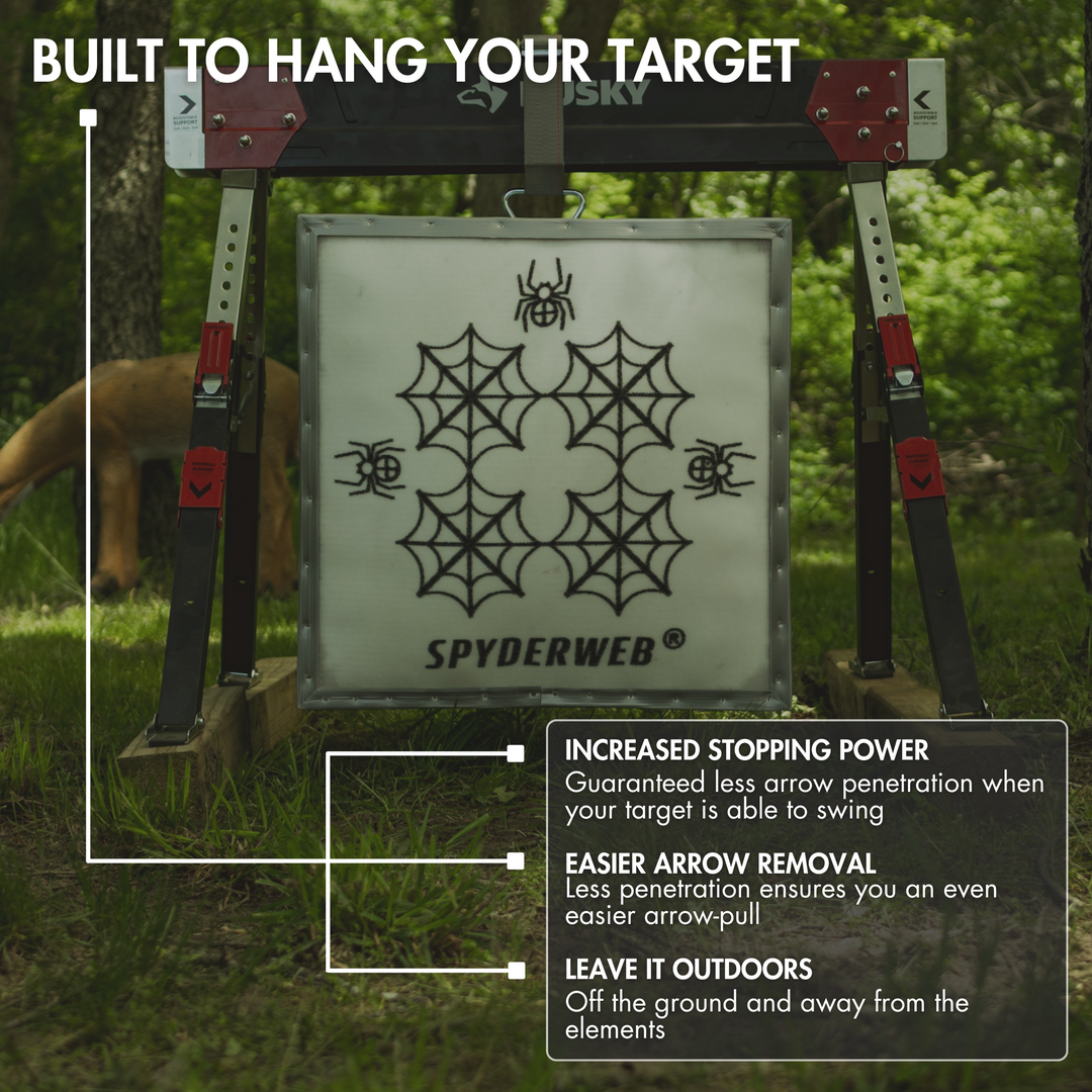 SpyderWeb 24XL Archery or Crossbow Target-No Speed Limit, Self-Healing ...